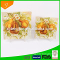 promotional hot bending glass plate with fruit decor,temper glass plate